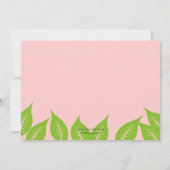 Invitation photo pour l'anniversaire de Little Lad (Dos)