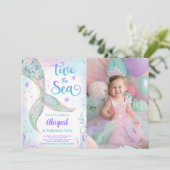 Invitation photo pour le 2e anniversaire de Two th (Debout devant)