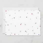 Invitation photo pour le premier anniversaire de b (Dos)