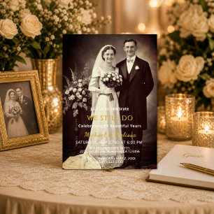 Invitation photo pour les 50 ans de We Still Do