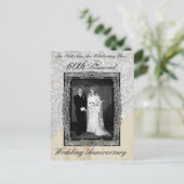 Invitation photo pour les 60 ans de mariage de dia (Debout devant)