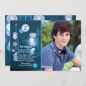 Invitation photo pour un diplôme (Devant / Derrière)