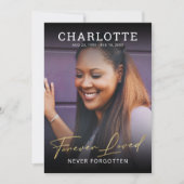 Invitation photo pour une célébration moderne de l (Devant)