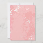 Invitation photo pour une fête prénatale pour la r (Dos)