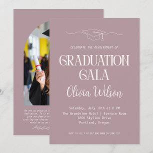 Invitation photo pour une soirée de gala de remise