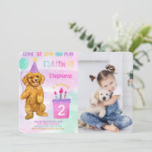 Invitation photo Puppy (Debout devant)