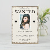 Invitation Photo & QR-Code 30th Birthday  (Debout devant)