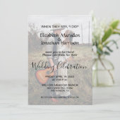 Invitation Photo Quand Ils Disent Que Je Fais Mariage campagn (Debout devant)