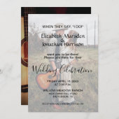 Invitation Photo Quand Ils Disent Que Je Fais Mariage campagn (Devant / Derrière)