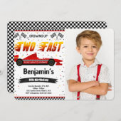 Invitation photo rapide (Devant / Derrière)