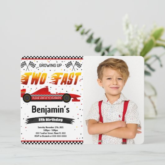 Invitation photo rapide (Debout devant)