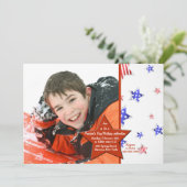 Invitation photo Red Star (Debout devant)