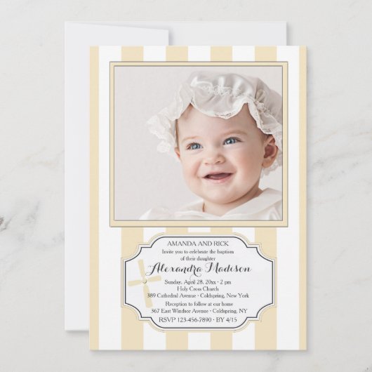 Invitation photo religieuse cosmopolite (Devant)