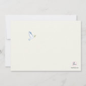 Invitation photo religieuse Spring Dove (Dos)