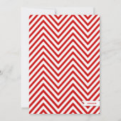 Invitation Photo Retro Modern Bold Graduation Party| Rouge (Dos)