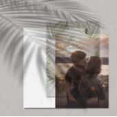 Invitation Photo Romance Mariage