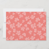 Invitation Photo Sakura Cerry Blossom Anniversaire (Dos)