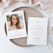 Photo simple et douce | Confirmation de la croix d