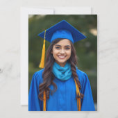 Invitation Photo simple infirmière Motif Médicale (Dos)