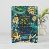 Invitation Photo sous l'Invitation du Parti des sirènes du pi (Debout devant)