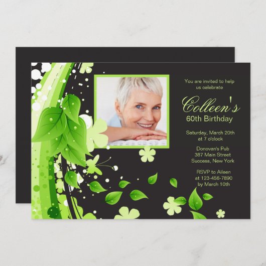 Invitation photo Spring (Devant / Derrière)