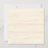 Invitation photo Spring Berry Wreath (Dos)