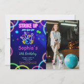 Invitation photo STRIKE UP Bowling (Devant)