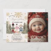 Invitation Photo Sugar Plum Nutcracker Invite (Devant)