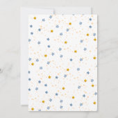 Invitation Photo Sun Premier voyage autour du soleil 1er anni (Dos)