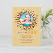 Invitation photo Sunny (Debout devant)