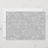 Invitation Photo Sweet 16 Anniversaire - Kiss Purple Silver (Dos)