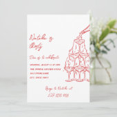 Invitation Photo Tour Champagne Trente Anniversaire (Debout devant)