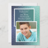 Invitation photo triangles géométriques (Devant)