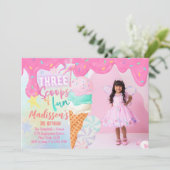 Invitation photo Trois Scoops de Fun (Debout devant)