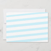 Invitation photo Up & Away 1st Boy Birthday Airplane (Dos)