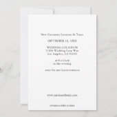 Invitation Photo - Vertical Modifier la date (Dos)