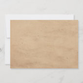 Invitation photo vintage 1er anniversaire Baseball (Dos)