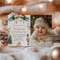 Photo vintage Nutcracker Winter Onederland