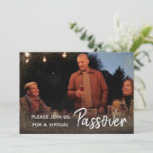 Invitation photo virtuelle pour la Pâque (Debout devant)