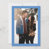 Invitation Photo Western Blue Boots & Bubbly Bridal Shower  (Dos)