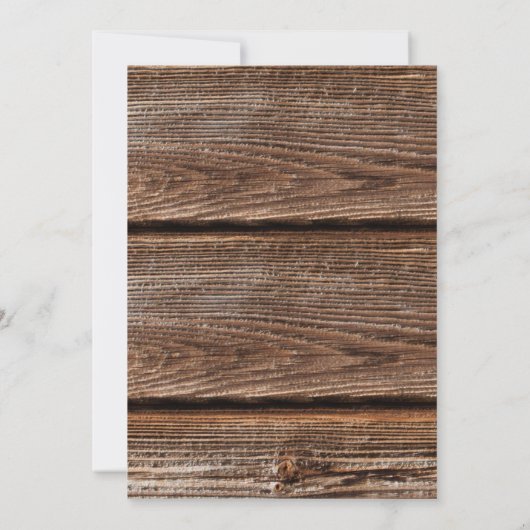 Invitation Photo Western Funny Poster Recherché 40e anniversa (Dos)