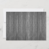 Invitation photo Wild One 1er anniversaire turquoi (Dos)