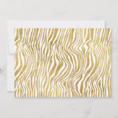 Invitation Photo Wild One Safari 1er anniversaire (Dos)