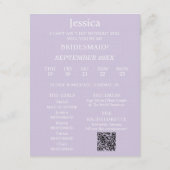 Invitation Photo Will You Be My Bridesmaid Proposal Card (Dos)