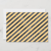 Invitation Photo Yellow Boys Construction sale 3ème anniversa (Dos)