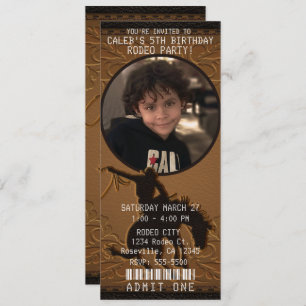 Invitation Photographie de l'anniversaire de l'Occident sauva