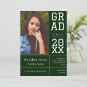 Invitation Photographie Open House | Emerald Green (Debout devant)