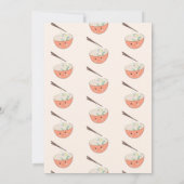 Invitation Photos Oriental Dîner d'anniversaire Restaurant Pa (Dos)