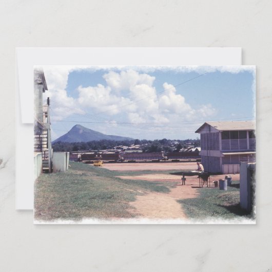 Invitation PhuCat AFB Vietnam 1968 Impression (Devant)