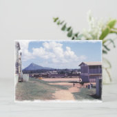 Invitation PhuCat AFB Vietnam 1968 Impression (Debout devant)
